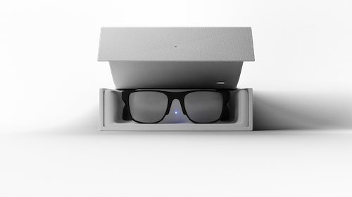 Auxiliary Aid glasses in premium case